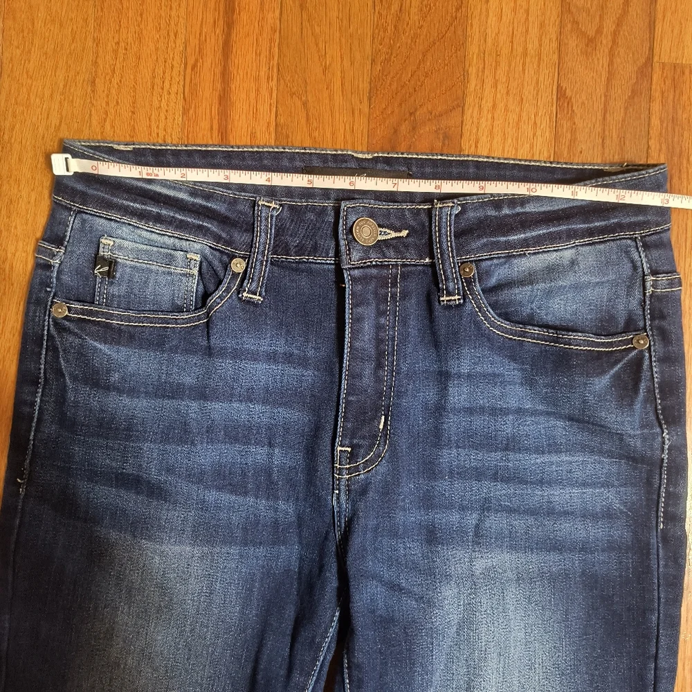 KanCan Midrise Skinny Jeans, Dark Wash, Women's Size 27/7, StyleKC7085LD - Picture 5 of 10